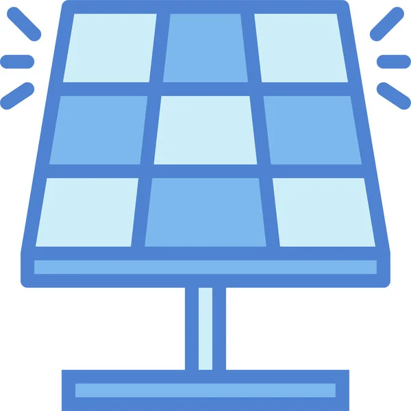 Ikona Panelu Przemysłu Energetycznego — Wektor stockowy