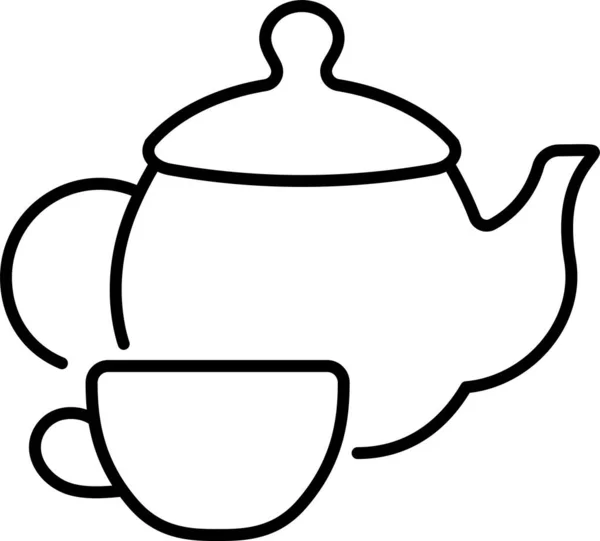 Tee Ikone Herbst — Stockvektor