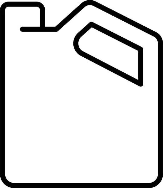 Fuel Gas Gasoline Icon — Stock Vector