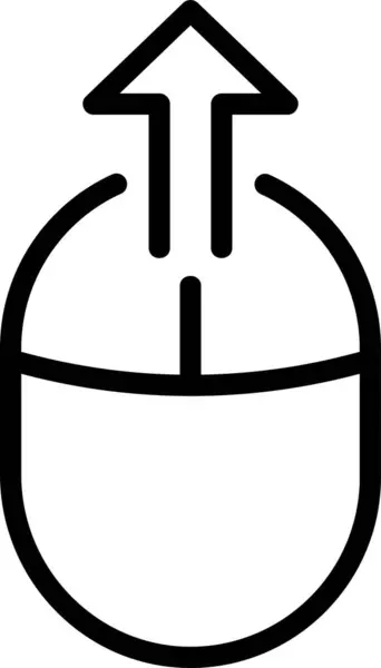 Ikona Ekranu Rysunku Konturu — Wektor stockowy