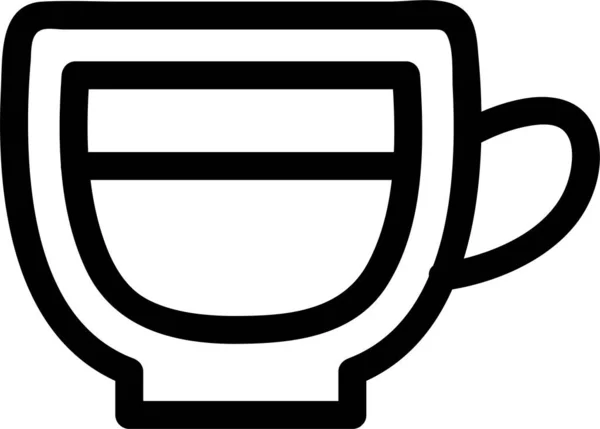 Barista Kávézó Ikon Élelmiszer Ital Kategóriában — Stock Vector