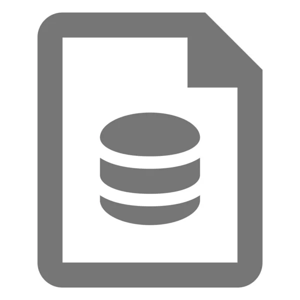 Programmiersymbol Für Die Codierung Von Dateien Umrissstil — Stockvektor