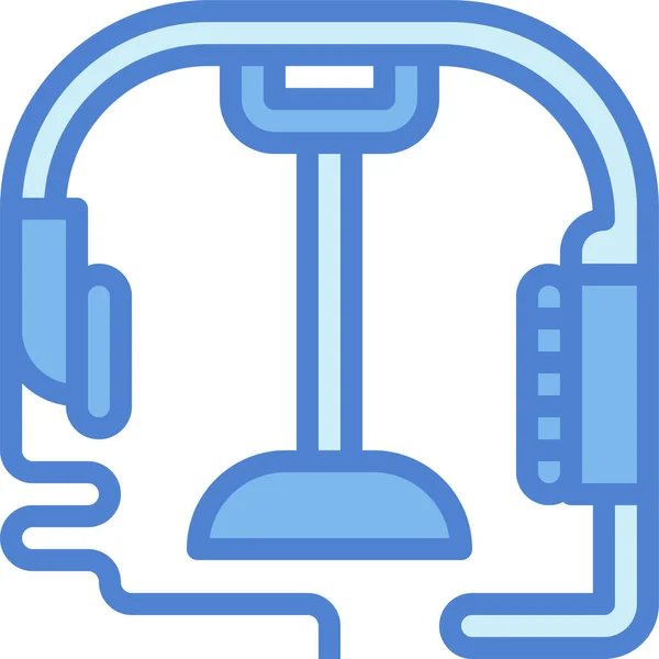 Audio Call Center Pictogram — Stockvector