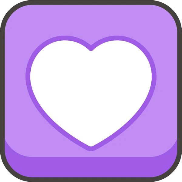 1F49F Διακόσμηση Καρδιά Εικονίδιο — Διανυσματικό Αρχείο