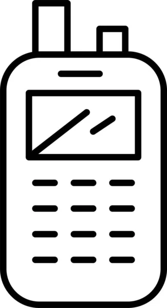 Phone Radio Receiver Icon — Stock Vector