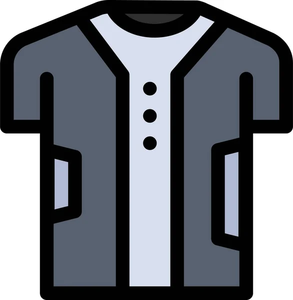 Stof Kleding Digitaal Icoon Gevulde Outline Stijl — Stockvector