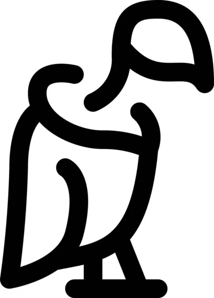 Иконка Дикого Стервятника — стоковый вектор