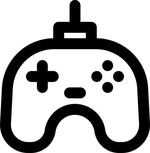 Console Controller Device Icon Outline Style — Stock Vector