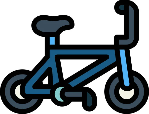 Bicicleta Bicicleta Ícone Bmx — Vetor de Stock