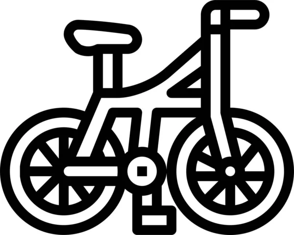 自転車サイクルアイコン — ストックベクタ