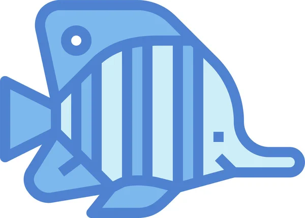 Ikona Zwierząt Akwariowych — Wektor stockowy