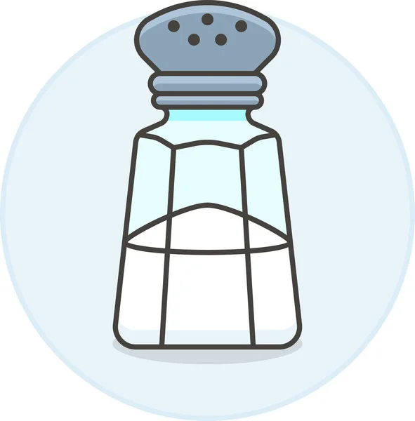 Иконка Приготовления Пищи Бутылки Стиле Заполненного Контура — стоковый вектор