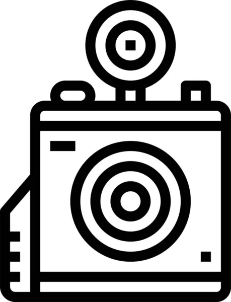 Cam Camera Capture Icon — Stock Vector