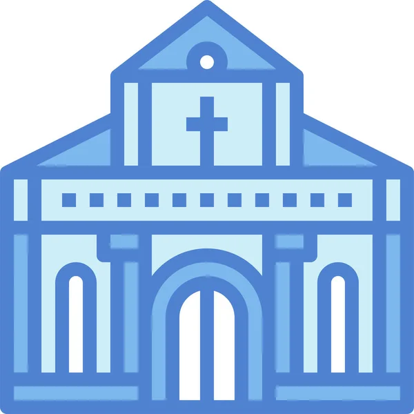 Будівля Каплиці Ікона Християнства — стоковий вектор