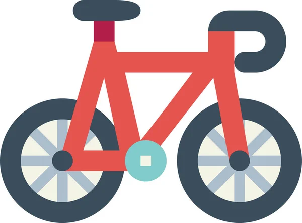 Bicicleta Bicicleta Bicicleta Ícone Bicicletas — Vetor de Stock