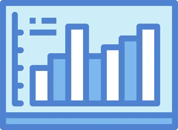 Bar Business Chart Icon Business Management Category — 스톡 벡터