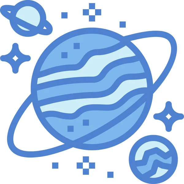 Иконка Планеты Астрономии — стоковый вектор