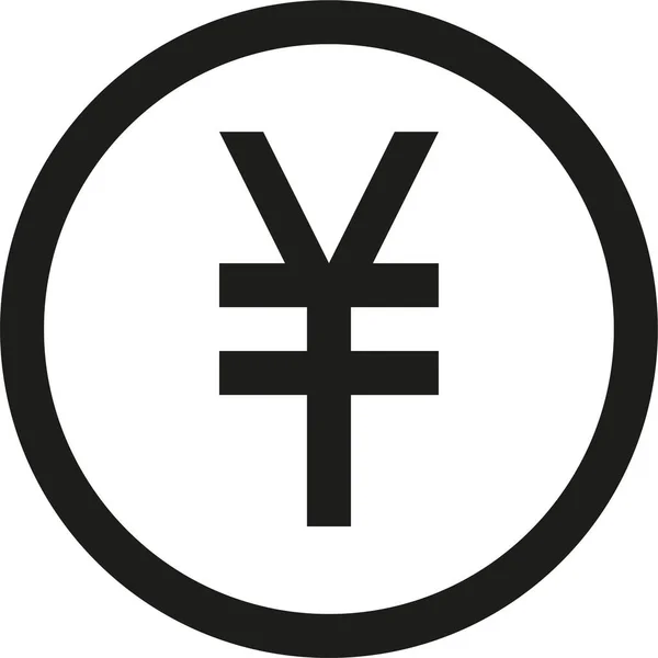 硬貨円硬貨のアイコン — ストックベクタ