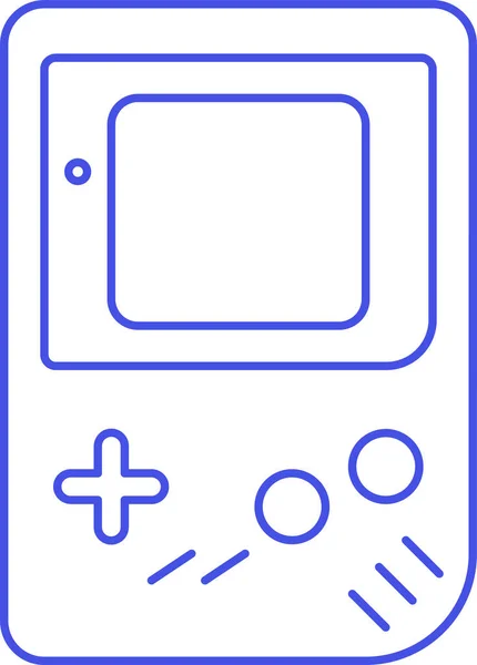 Kleur Consoles Spel Pictogram Games Gaming Categorie — Stockvector