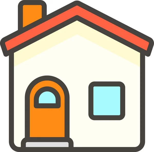 1F3E0 House Icon — Stock Vector