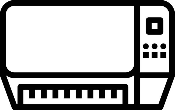 Airconditioner Vriezer Pictogram — Stockvector