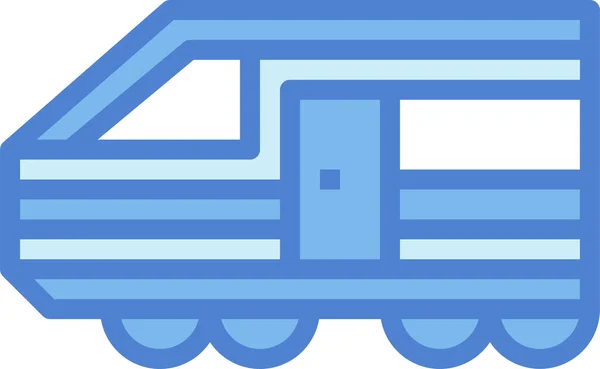 Значок Громадських Залізничних Поїздів — стоковий вектор