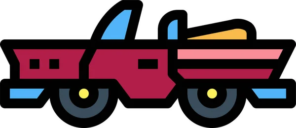 Иконка Гидравлического Рэппера Автомобиля — стоковый вектор