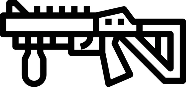 Icône Lance Grenades Dans Catégorie Guerre Militaire — Image vectorielle