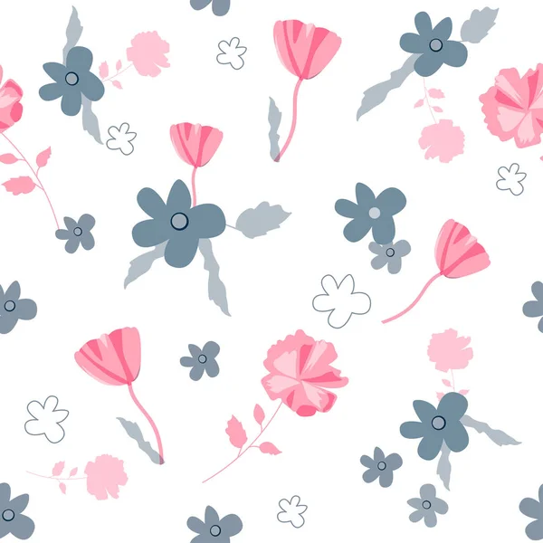 Patrón Floral Sin Costuras Diseño Moda Para Papel Pintado Diseño — Archivo Imágenes Vectoriales