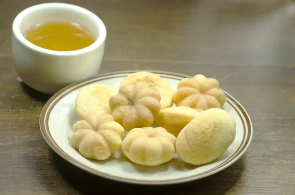 Pişmiş yumurta yumurta ve un ile yapılan pasta