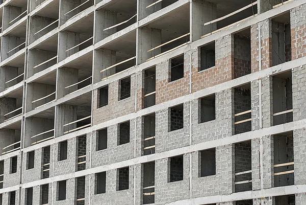 Cephe bir binanın altında inşaat yakın çekim