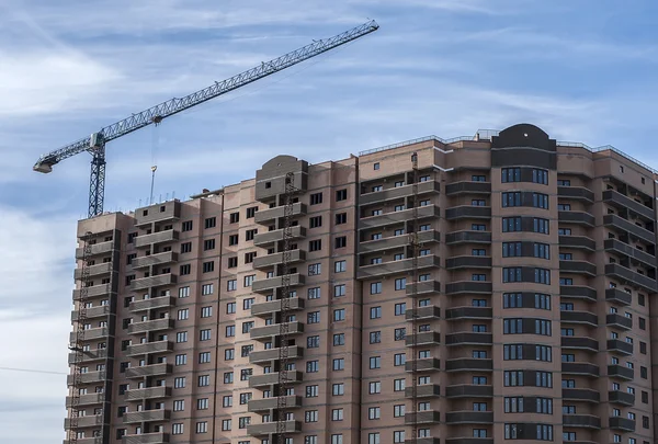 Construction of residential complex — Stock Photo, Image