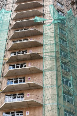 yüksek katlı binanın bir parçası