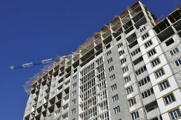 Achèvement de la construction du bâtiment — Photo