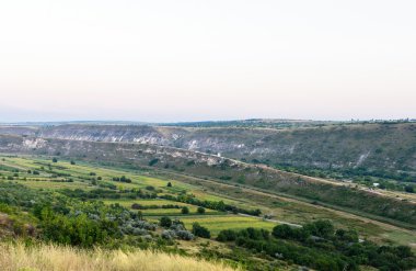 Orheiul vechi memorial gün batımında karmaşık