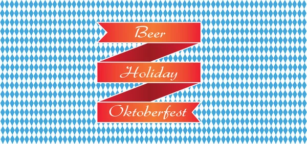Festival della birra Vector Oktoberfest — Vettoriale Stock