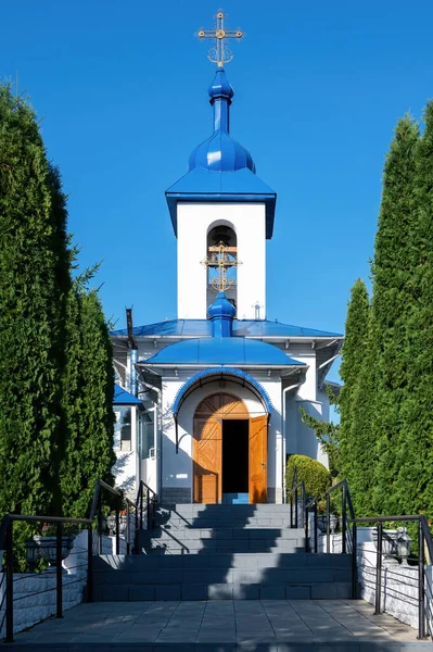 Монастир Улму Силі Молдова Сонячний День — стокове фото