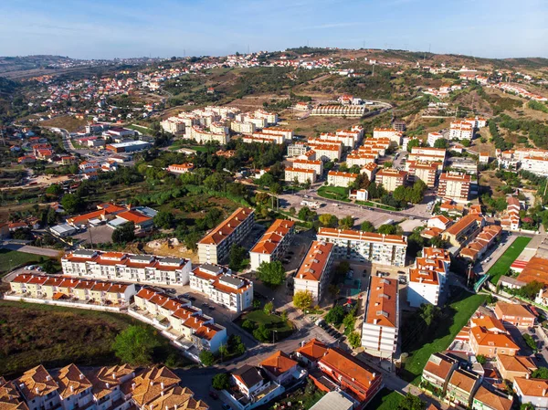 Calles Alhandra Llenas Árboles Acogedoras Casas Portugal — Foto de Stock