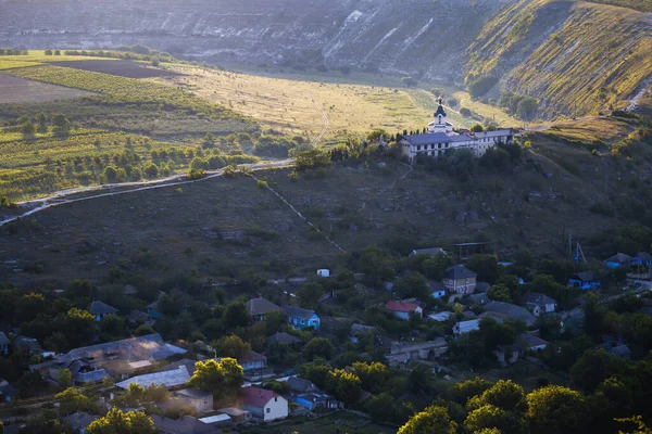 Igreja Natividade Bem Aventurada Virgem Maria Localizada Uma Colina Trebujeni — Fotografia de Stock