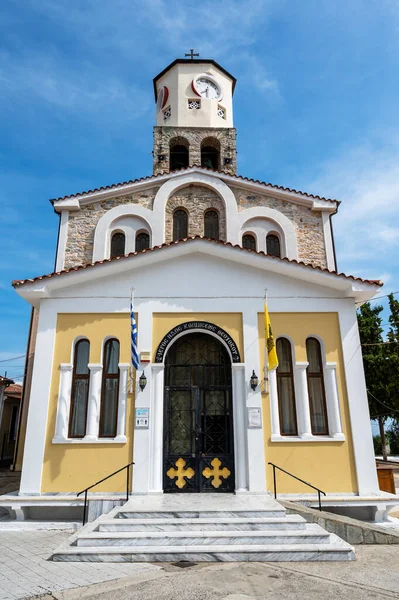 Kavala Greece September 2020 Православна Церква Успіння Старому Місті — стокове фото