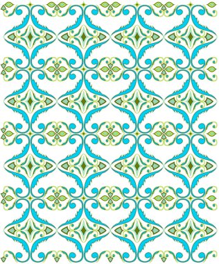 süs çiçek desenli