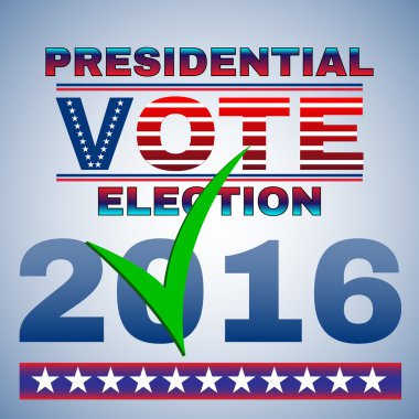 Presidential Vote Election Banner