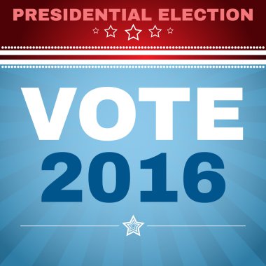 Usa Presidential Election Vote 2016 Banner