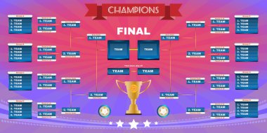 Football Champions Final Spreadsheet