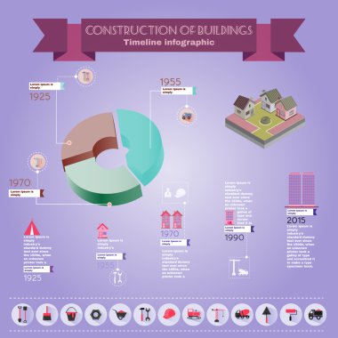 Construction Infographics Illustration