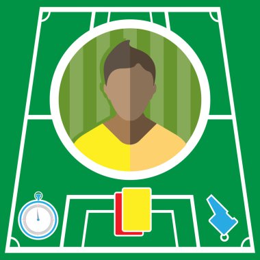 Football Player Icon clipart