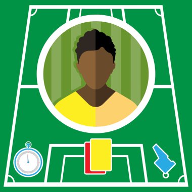 Football Player Icon clipart