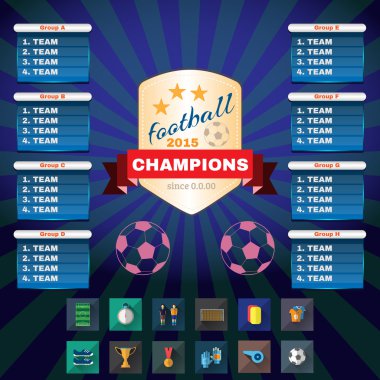 Football Champions Groups and Teams