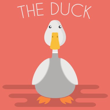 Duck mascot Illustration