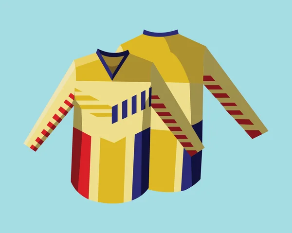 Hockey Sportswear Uniform — 스톡 벡터